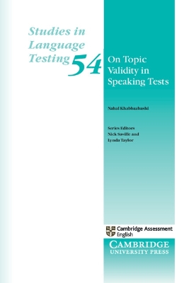 On Topic Validity in Speaking Tests book