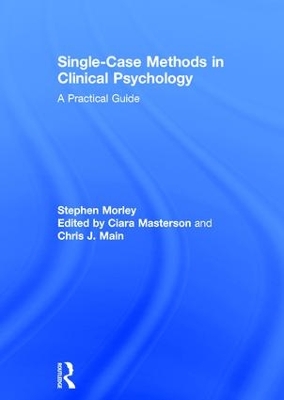 Single Case Methods in Clinical Psychology book