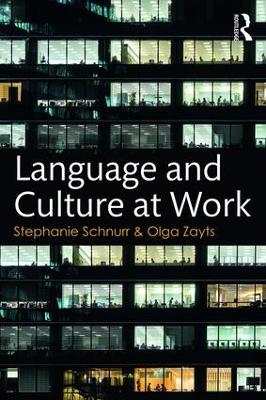 Language and Culture at Work book