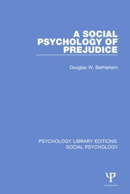 Social Psychology of Prejudice book