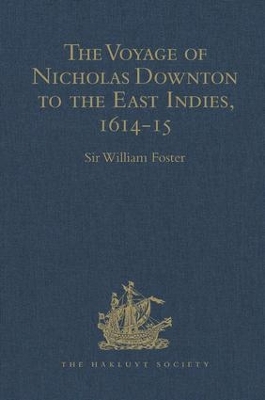Voyage of Nicholas Downton to the East Indies,1614-15 book