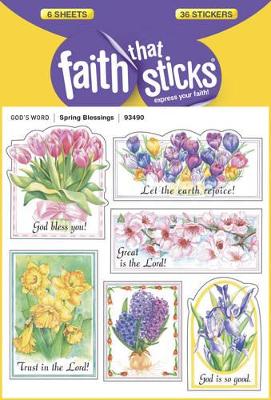 Spring Blessings - Faith That Sticks Stickers book