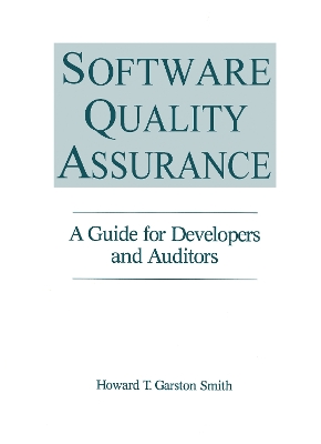 Software Quality Assurance book