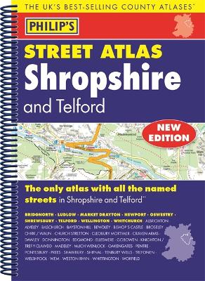 Philip's Street Atlas Shropshire and Telford book