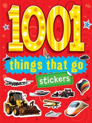 1001 Stickers: Things That Go book