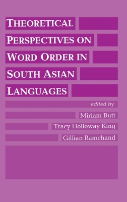 Theoretical Perspectives on Word Order in South Asian Languages book