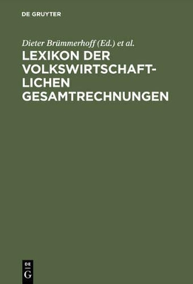 Lexikon der Volkswirtschaftlichen Gesamtrechnungen book