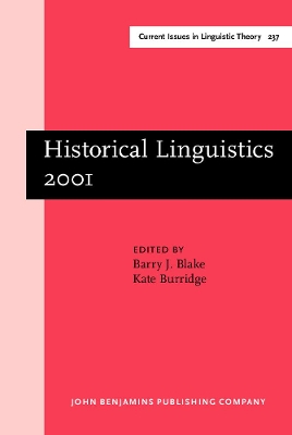 Historical Linguistics by Barry J. Blake