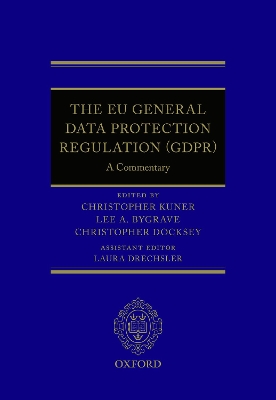 The EU General Data Protection Regulation (GDPR): A Commentary book