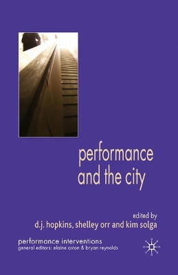 Performance and the City book