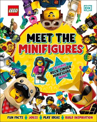 LEGO Meet the Minifigures: With Exclusive LEGO Rockstar Minifigure book