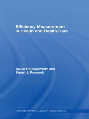 Efficiency Measurement in Health and Health Care book