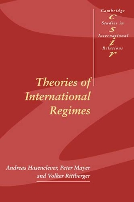 Theories of International Regimes book