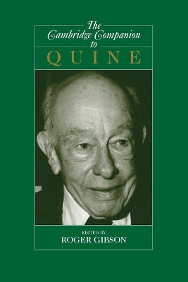 Cambridge Companion to Quine book