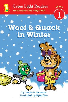 Meet Woof & Quack in Winter by Jamie Swenson