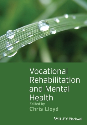 Vocational Rehabilitation and Mental Health book