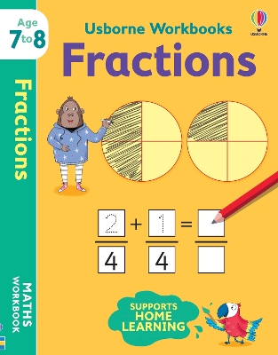 Usborne Workbooks Fractions 7-8 book