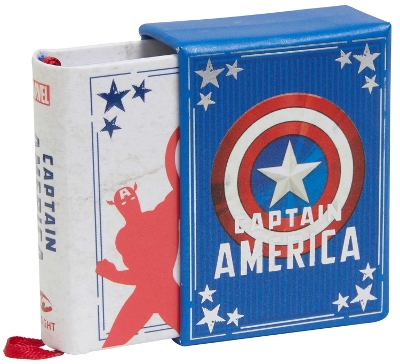 Marvel Comics: Captain America (Tiny Book): Inspirational Quotes From the First Avenger (Fits in the Palm of Your Hand, Stocking Stuffer, Novelty Geek Gift) book