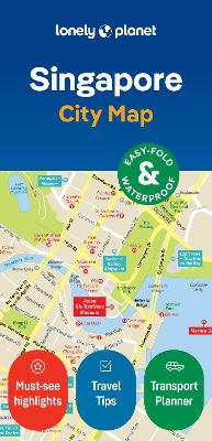 Lonely Planet Singapore City Map book