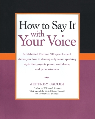 How to Say It with Your Voice book