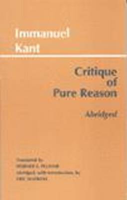 Critique of Pure Reason, Abridged by Immanuel Kant