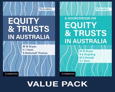 Equity and Trusts Value Pack 2 Volume Paperback Set: Equity & Trusts 3e + A Sourcebook on Equity & Trusts 3e book