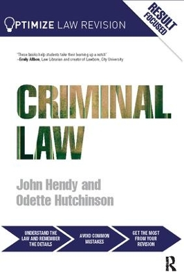 Optimize Criminal Law book