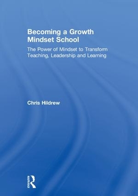 Becoming a Growth Mindset School book