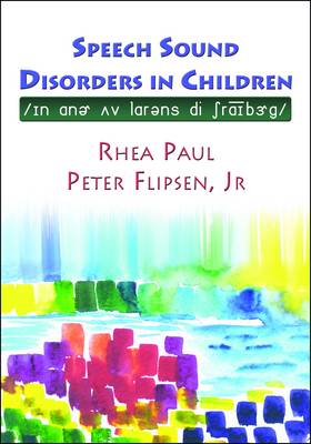 Speech Sound Disorders in Children book