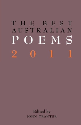 Best Australian Poems 2011 book