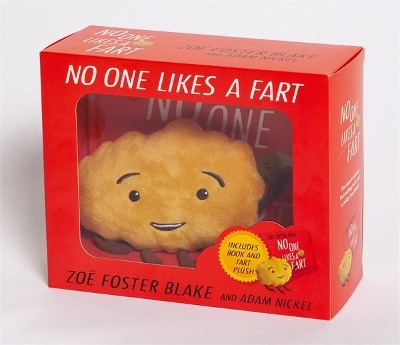 No One Likes a Fart hardback book and plush toy box set by Zoe Foster Blake