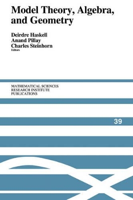 Model Theory, Algebra, and Geometry book