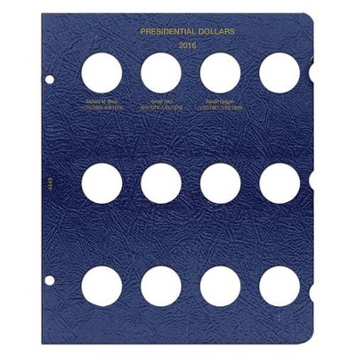Presidential Dollar Page, Dated 2015-2016 book