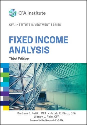 Fixed Income Analysis, 3rd Edition book