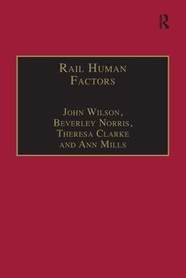 Rail Human Factors book