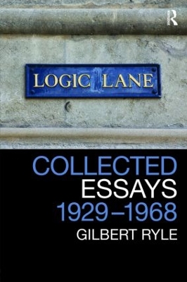 Collected Essays 1929 - 1968 book