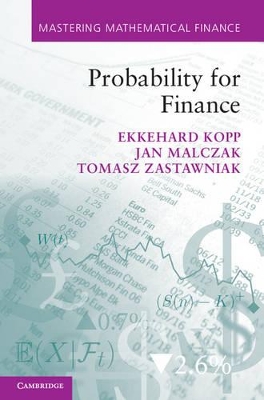 Probability for Finance by Ekkehard Kopp
