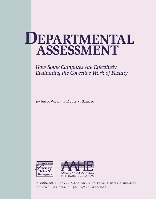 Departmental Assessment book