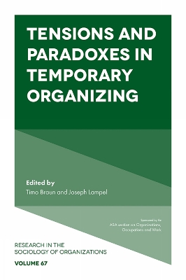 Tensions and paradoxes in temporary organizing book