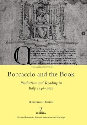 Boccaccio and the Book by Rhiannon Daniels