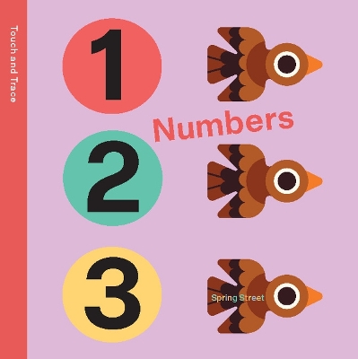 Spring Street Touch and Trace: Numbers book