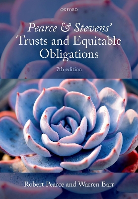 Pearce & Stevens' Trusts and Equitable Obligations by Robert Pearce