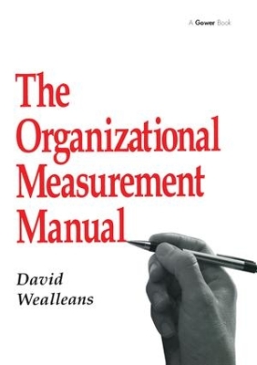 Organizational Measurement Manual book