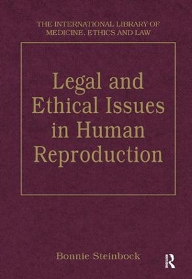 Legal and Ethical Issues in Human Reproduction book