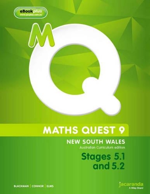 Maths Quest 9 for New South Wales Australian Curriculum Edition, Stages 5.1 and 5.2 & eBookPLUS book