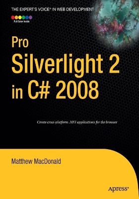 Pro Silverlight 2 in C# 2008 book