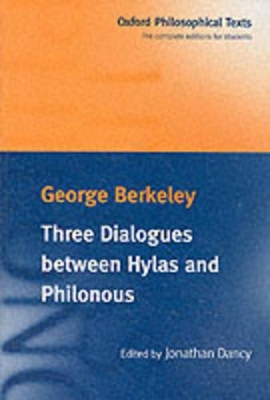 Three Dialogues Between Hylas and Philonous book