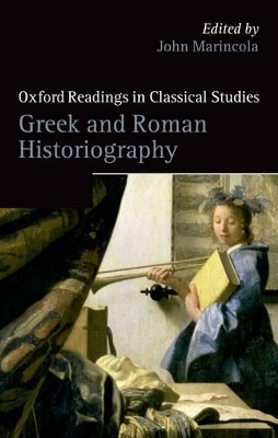 Greek and Roman Historiography book