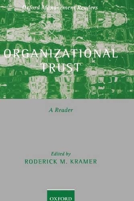 Organizational Trust book