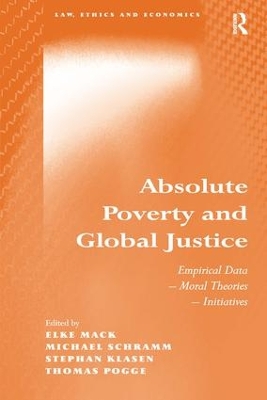 Absolute Poverty and Global Justice by Thomas Pogge